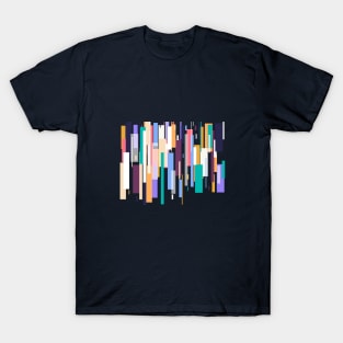 colorful lines T-Shirt